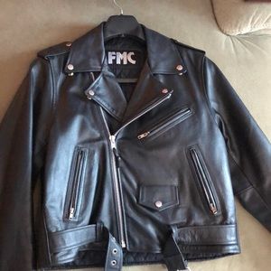 FMC genuine leather jacket
